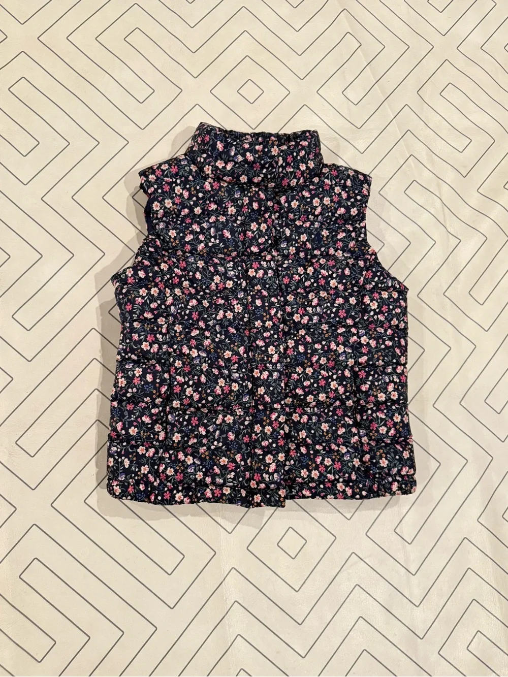 Polo Ralph Lauren Floral Quilted Puffer Vest